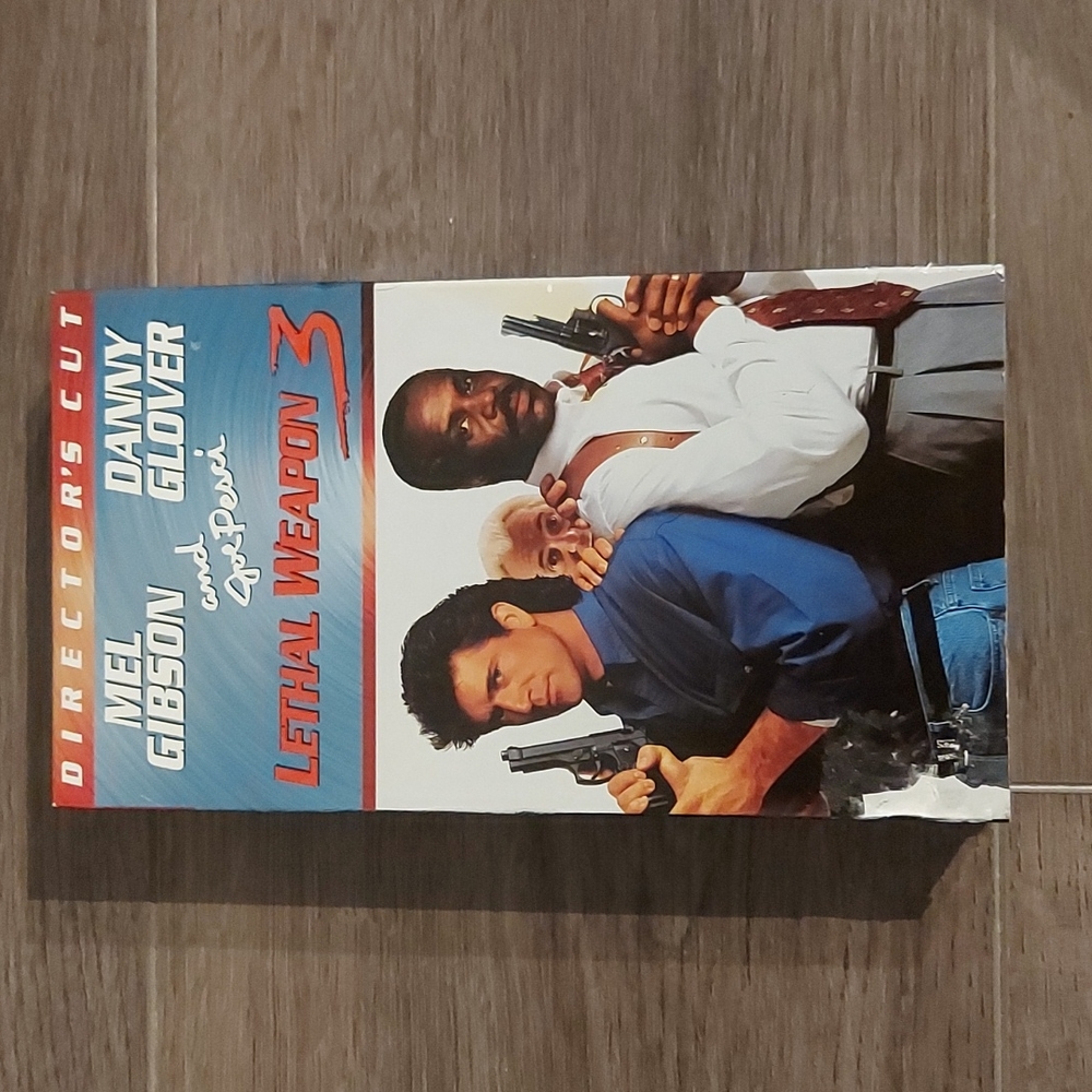 Lethal Weapon 3 Vhs
